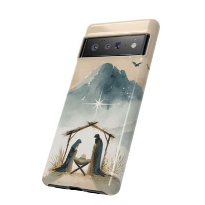 Nativity Phone Case Christian Phone Case Christmas Phone Casing iPhone Samsung Galaxy Google Pixel Phone Cover Faith Jesus Mary and Joseph
