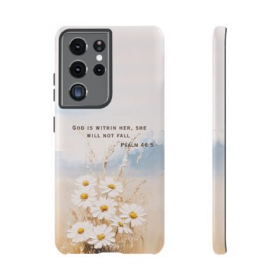 Christian Bible Verse Phone Case Psalm 46 5 Psalm 23 Phone Case Faith Phone Casing iPhone Samsung Galaxy Google Pixel Phone Case iPhone 16