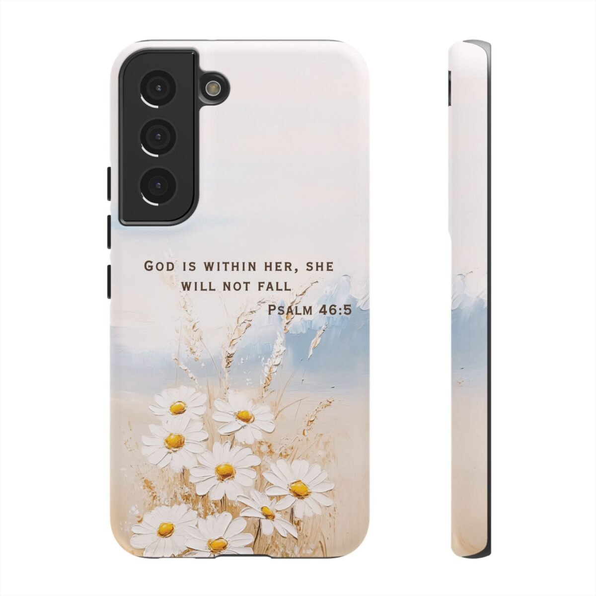 Christian Bible Verse Phone Case Psalm 46 5 Psalm 23 Phone Case Faith Phone Casing iPhone Samsung Galaxy Google Pixel Phone Case iPhone 16