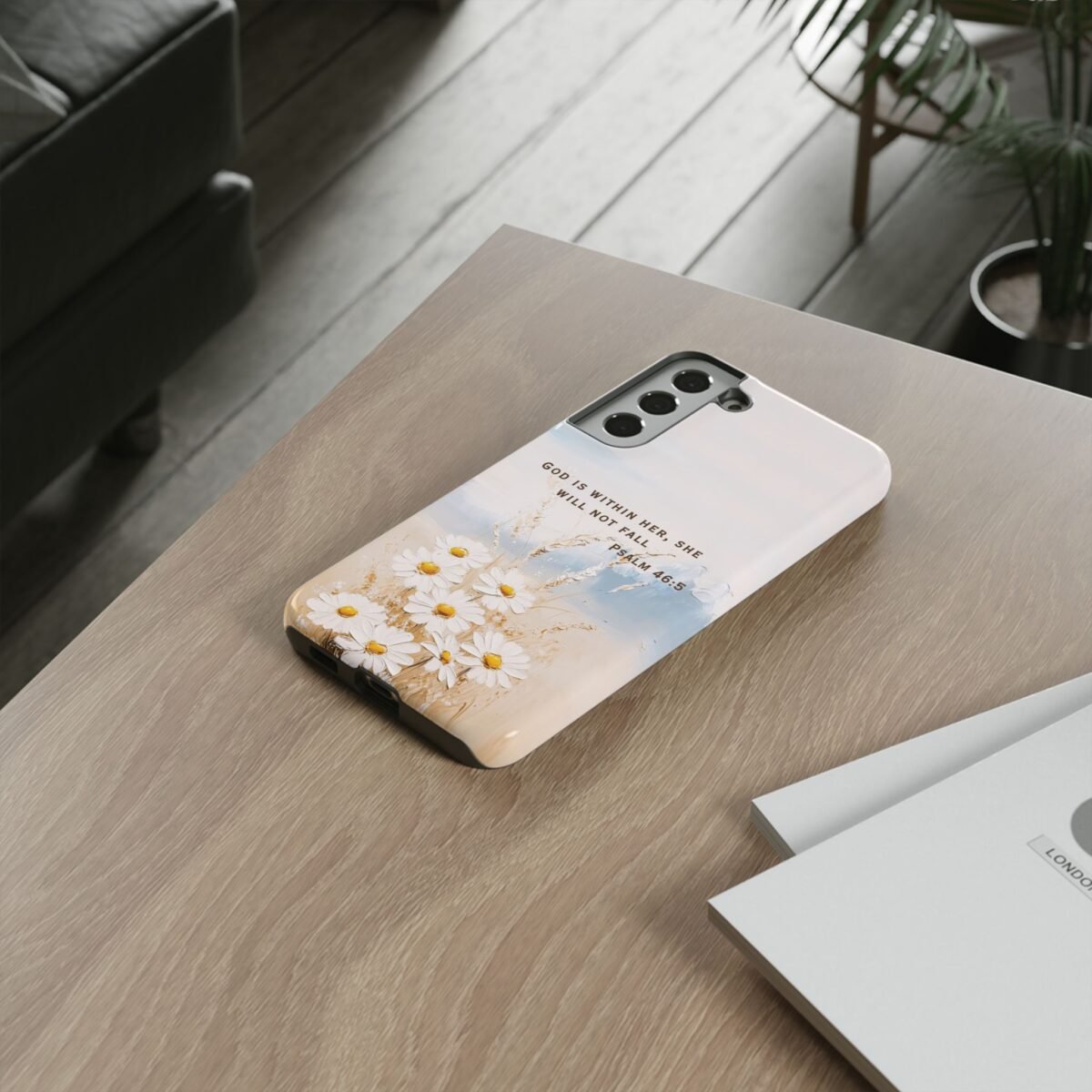 Christian Bible Verse Phone Case Psalm 46 5 Psalm 23 Phone Case Faith Phone Casing iPhone Samsung Galaxy Google Pixel Phone Case iPhone 16