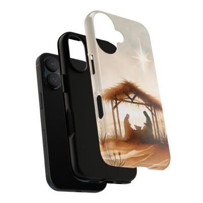 Nativity Phone Case Christian Phone Case Christmas Phone Casing iPhone Samsung Galaxy Google Pixel Phone Cover Faith Jesus Mary and Joseph
