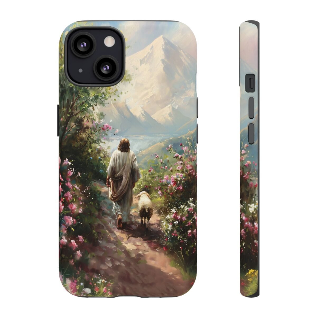 Christian Phone Case Jesus Leaves the 99 Jesus and the Sheep Phone Case Faith Phone Casing iPhone Samsung Galaxy Google Pixel iPhone 16 Case