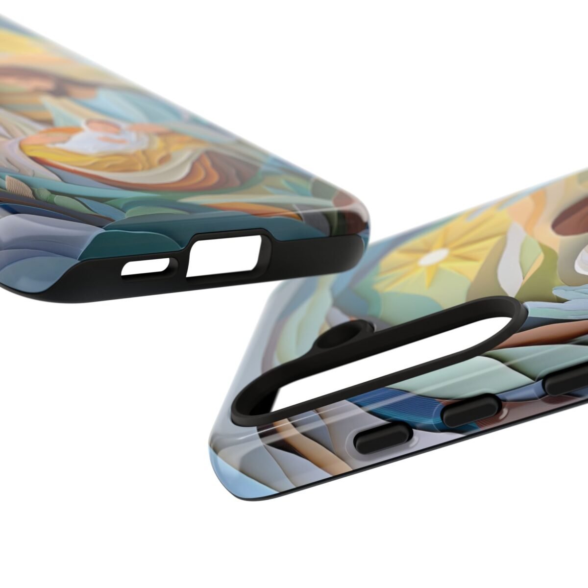 Nativity Phone Case Christian Phone Case Paper Cut 3D Effect Christmas Phone Casing iPhone Samsung Galaxy Google Pixel Faith Phone Cover