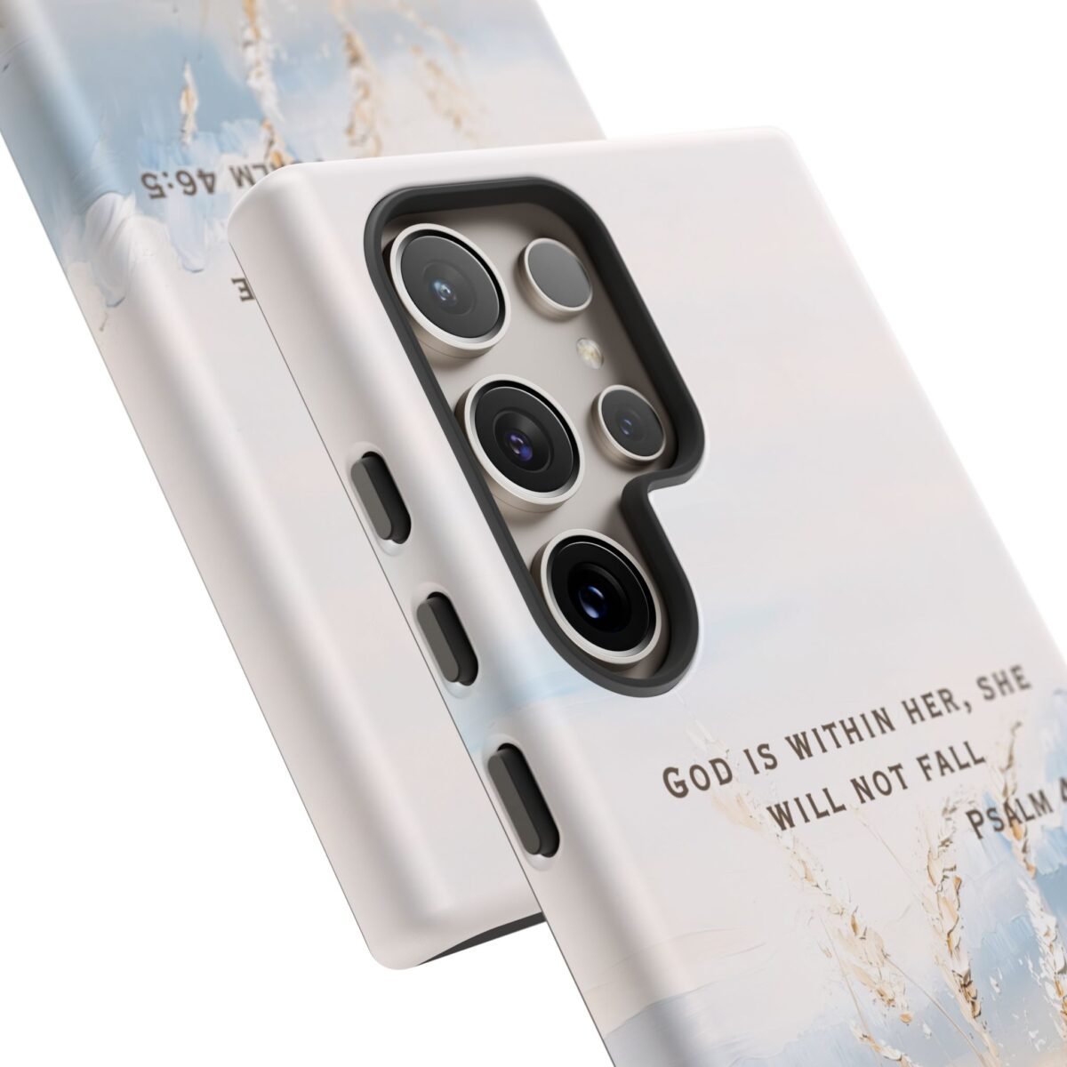 Christian Bible Verse Phone Case Psalm 46 5 Psalm 23 Phone Case Faith Phone Casing iPhone Samsung Galaxy Google Pixel Phone Case iPhone 16