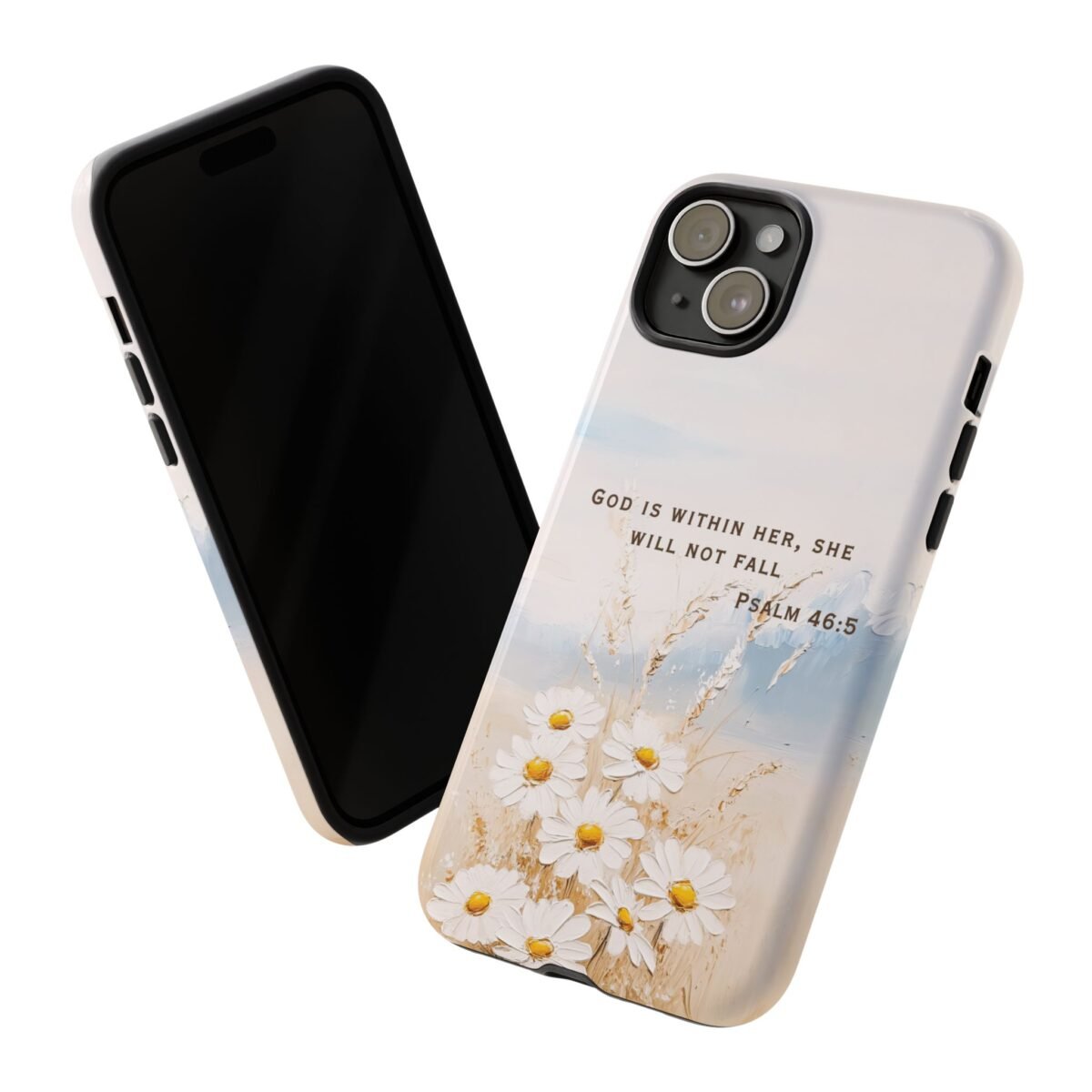 Christian Bible Verse Phone Case Psalm 46 5 Psalm 23 Phone Case Faith Phone Casing iPhone Samsung Galaxy Google Pixel Phone Case iPhone 16