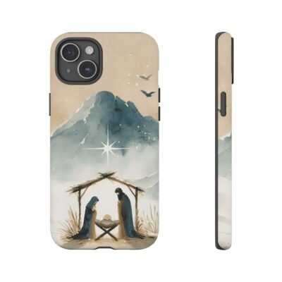 Nativity Phone Case Christian Phone Case Christmas Phone Casing iPhone Samsung Galaxy Google Pixel Phone Cover Faith Jesus Mary and Joseph