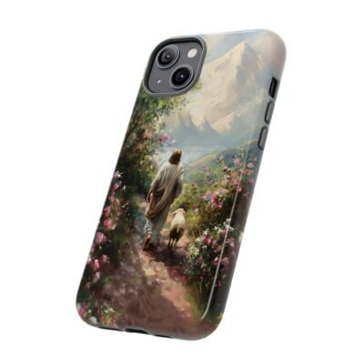 Christian Phone Case Jesus Leaves the 99 Jesus and the Sheep Phone Case Faith Phone Casing iPhone Samsung Galaxy Google Pixel iPhone 16 Case