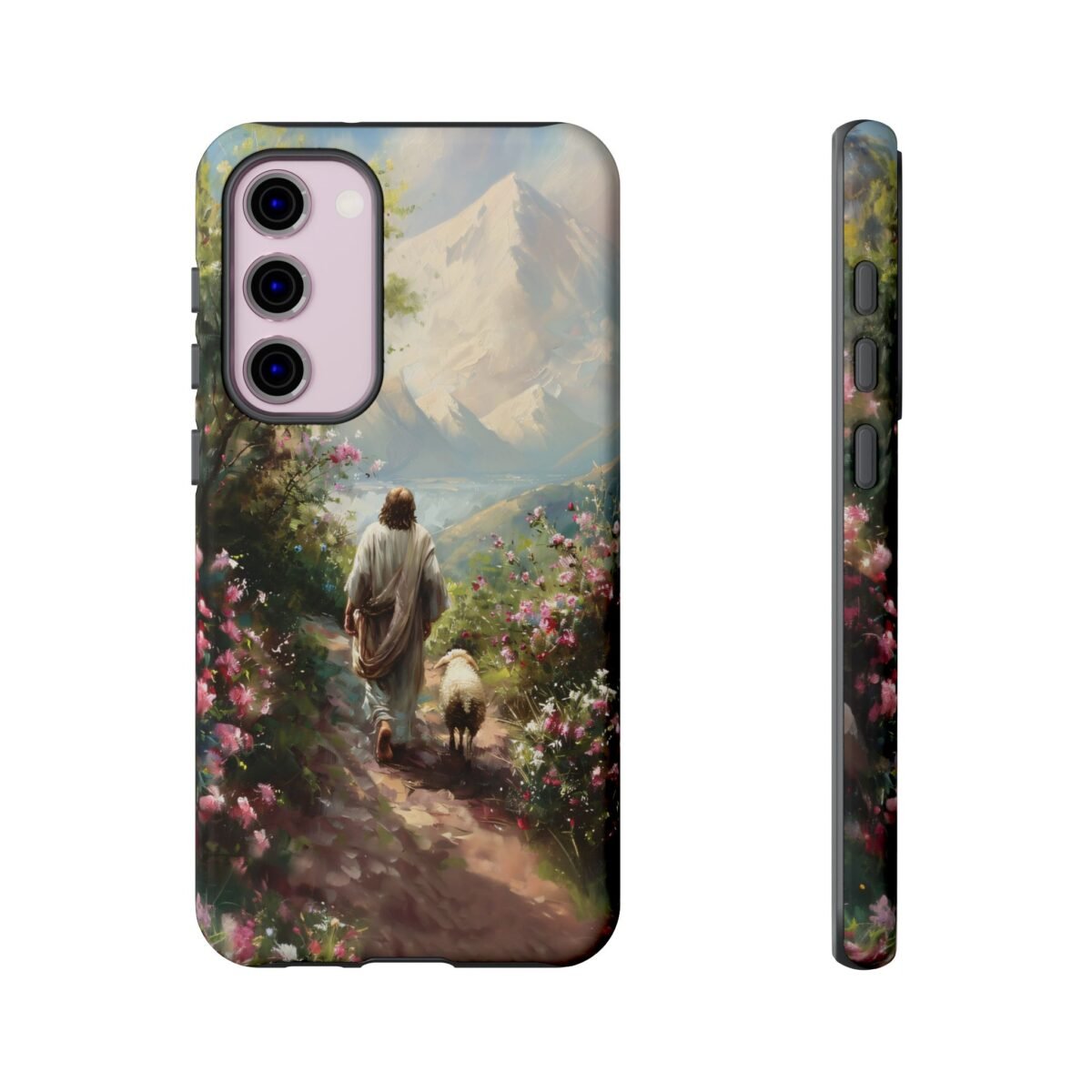 Christian Phone Case Jesus Leaves the 99 Jesus and the Sheep Phone Case Faith Phone Casing iPhone Samsung Galaxy Google Pixel iPhone 16 Case