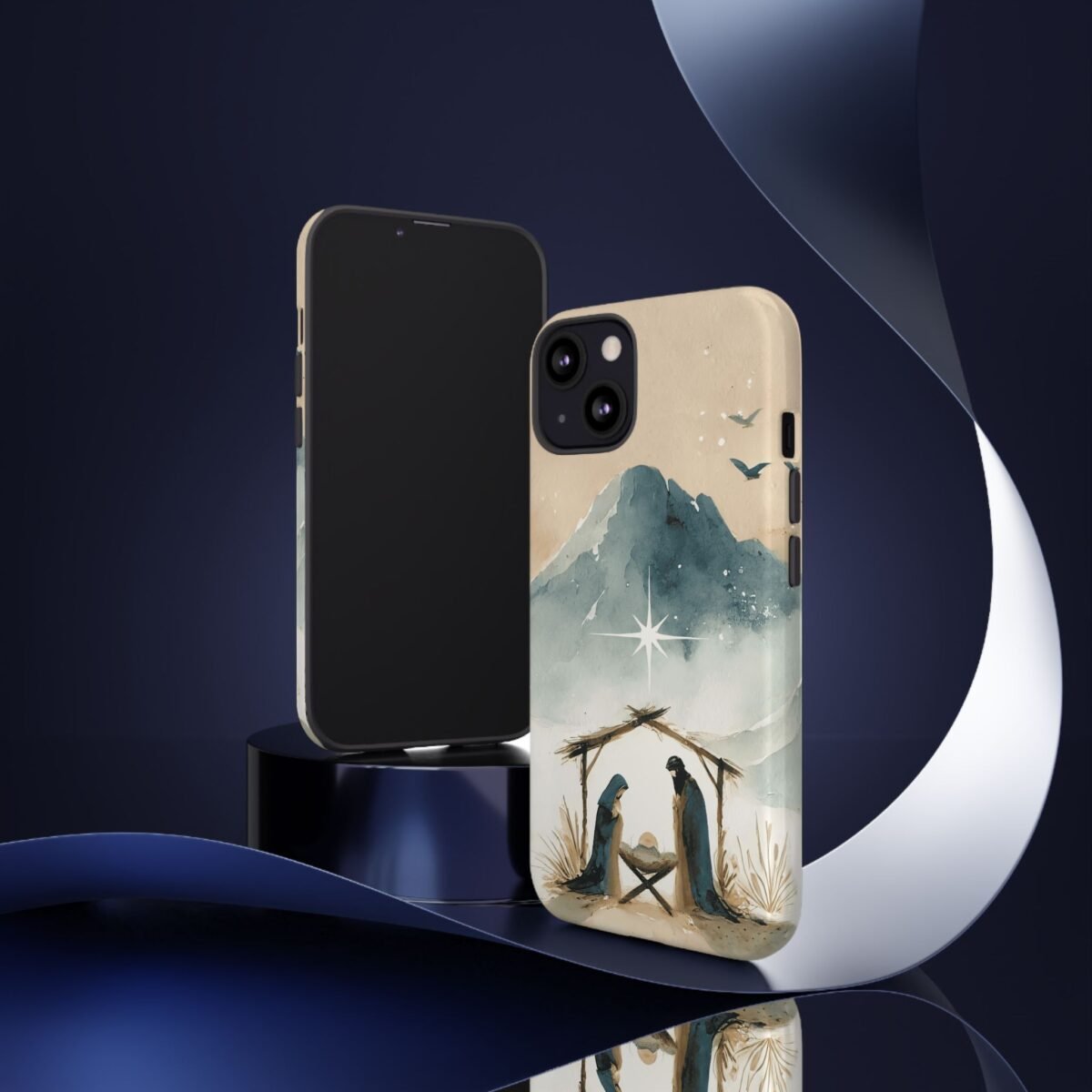Nativity Phone Case Christian Phone Case Christmas Phone Casing iPhone Samsung Galaxy Google Pixel Phone Cover Faith Jesus Mary and Joseph