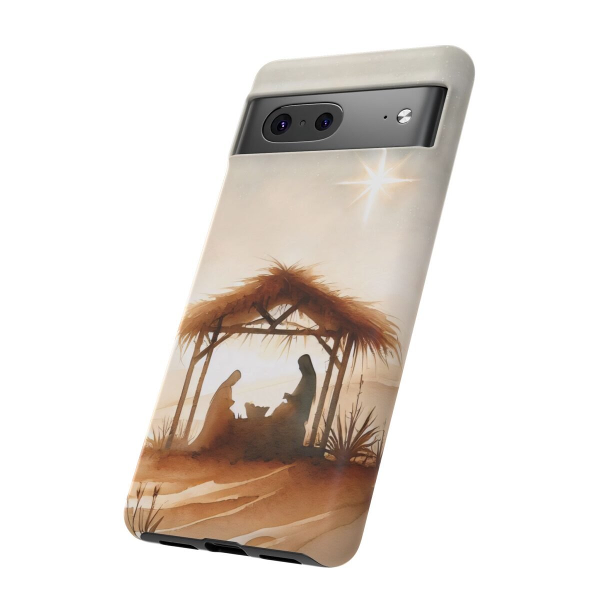 Nativity Phone Case Christian Phone Case Christmas Phone Casing iPhone Samsung Galaxy Google Pixel Phone Cover Faith Jesus Mary and Joseph