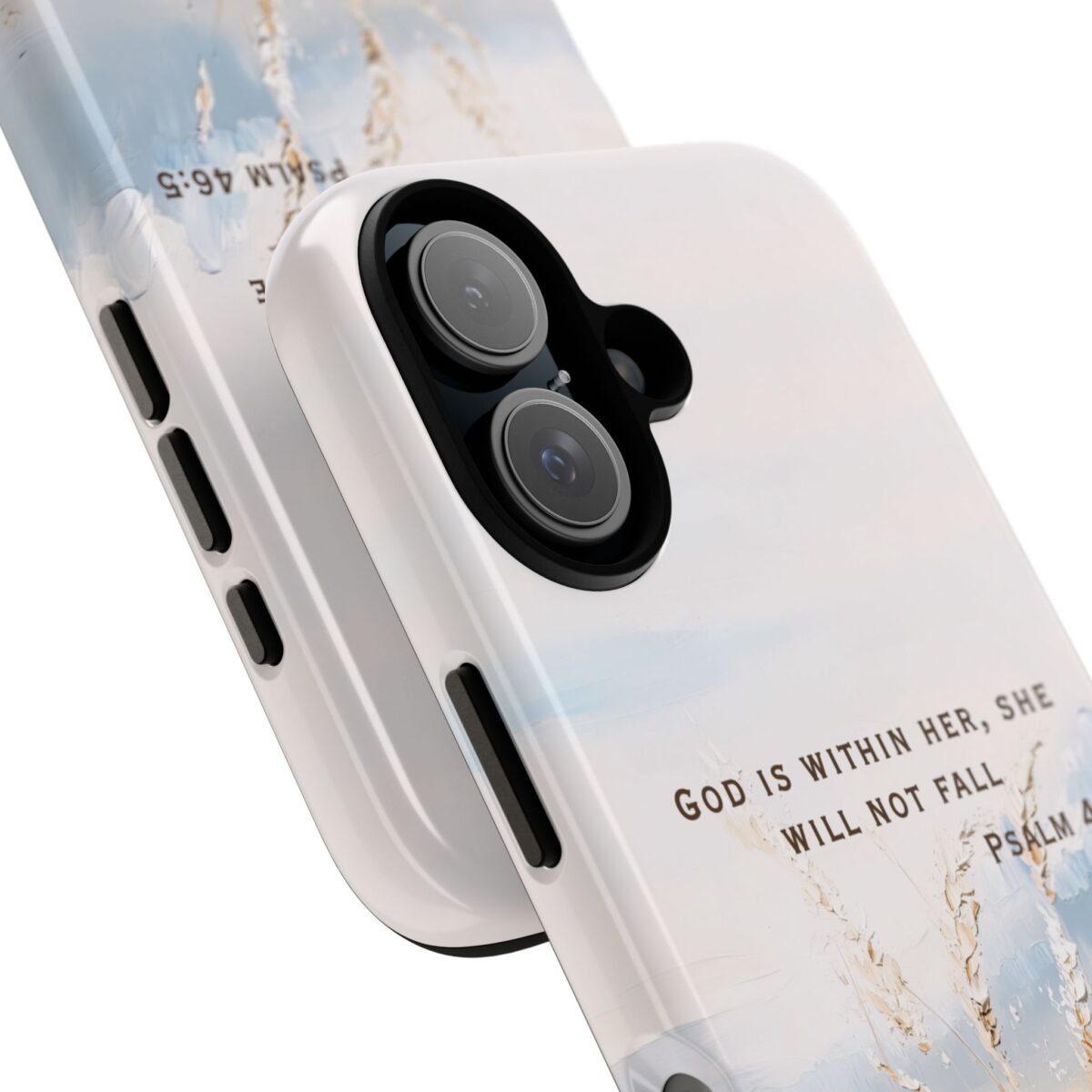 Christian Bible Verse Phone Case Psalm 46 5 Psalm 23 Phone Case Faith Phone Casing iPhone Samsung Galaxy Google Pixel Phone Case iPhone 16