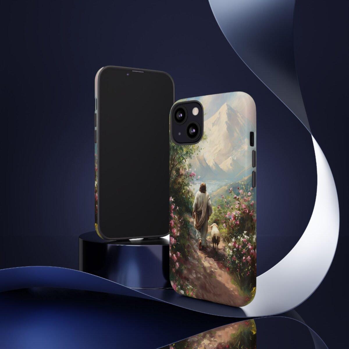 Christian Phone Case Jesus Leaves the 99 Jesus and the Sheep Phone Case Faith Phone Casing iPhone Samsung Galaxy Google Pixel iPhone 16 Case