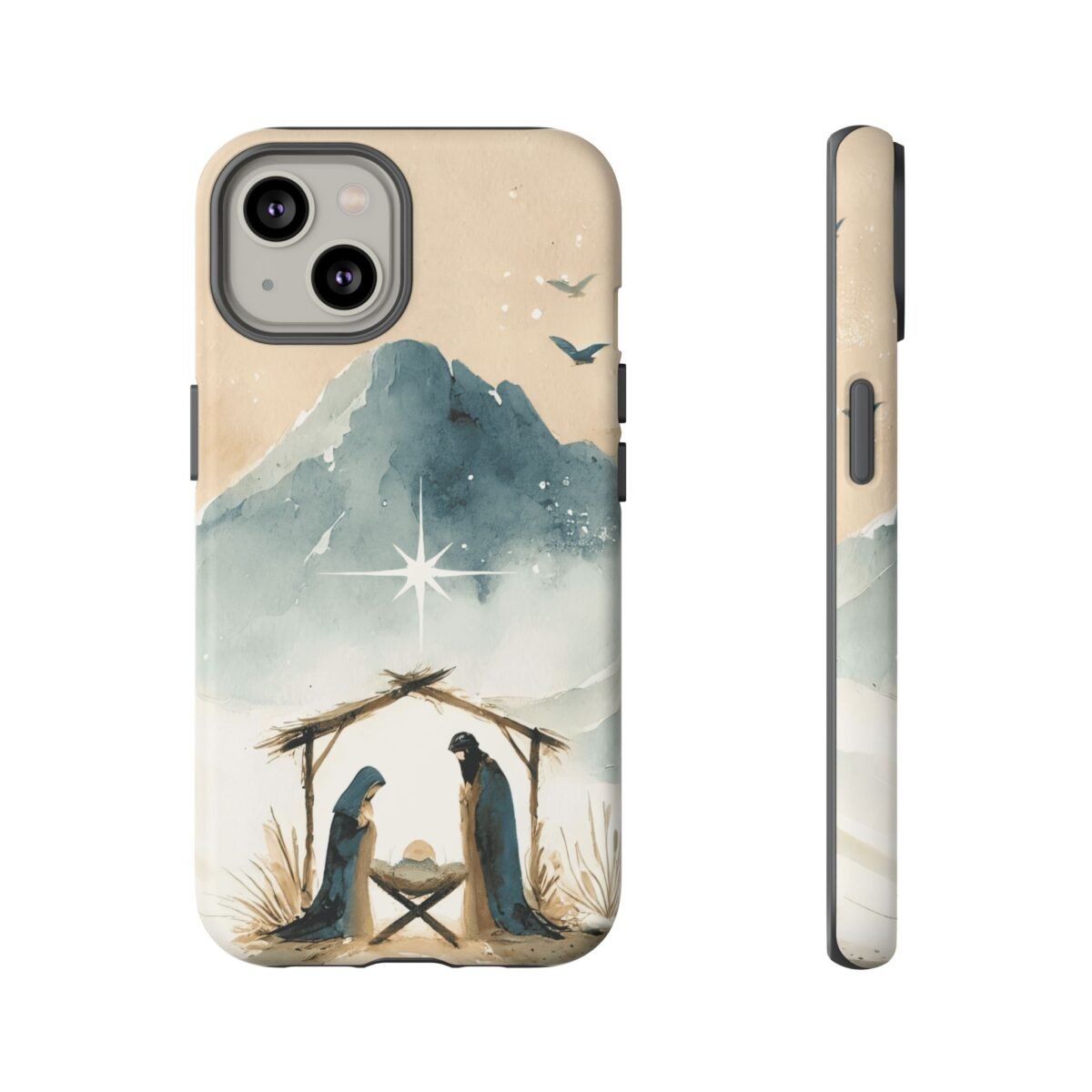 Nativity Phone Case Christian Phone Case Christmas Phone Casing iPhone Samsung Galaxy Google Pixel Phone Cover Faith Jesus Mary and Joseph