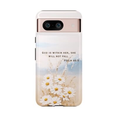 Christian Bible Verse Phone Case Psalm 46 5 Psalm 23 Phone Case Faith Phone Casing iPhone Samsung Galaxy Google Pixel Phone Case iPhone 16