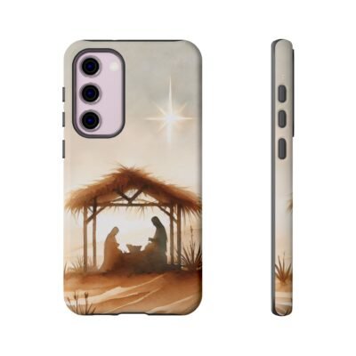 Nativity Phone Case Christian Phone Case Christmas Phone Casing iPhone Samsung Galaxy Google Pixel Phone Cover Faith Jesus Mary and Joseph