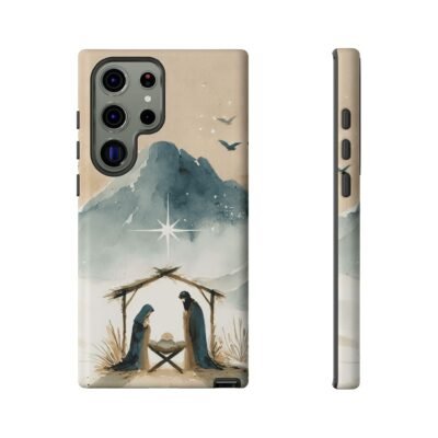 Nativity Phone Case Christian Phone Case Christmas Phone Casing iPhone Samsung Galaxy Google Pixel Phone Cover Faith Jesus Mary and Joseph