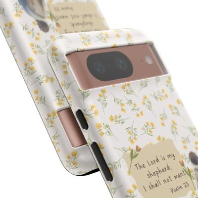 Christian Verse Phone Case The Lord is my Shepherd Psalm 23 Phone Case iPhone 16 15 14 13 12 Pro Max Samsung S24 S23 S22 S21 Plus Ultra
