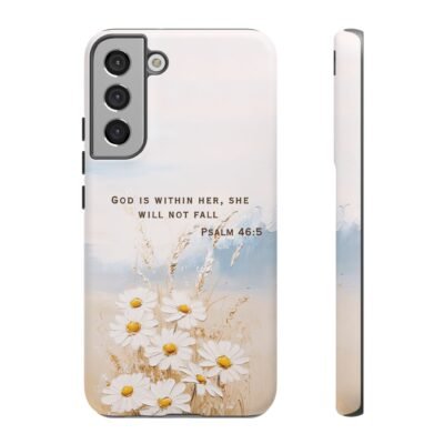 Christian Bible Verse Phone Case Psalm 46 5 Psalm 23 Phone Case Faith Phone Casing iPhone Samsung Galaxy Google Pixel Phone Case iPhone 16