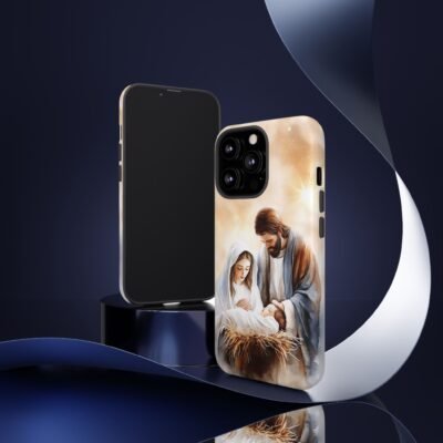 Nativity Phone Case Christian Phone Case Christmas Phone Casing iPhone Samsung Galaxy Google Pixel Phone Cover Faith Jesus Mary and Joseph