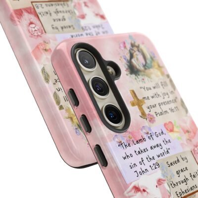Christian Bible Verse Phone Case Christian Collage Phone Case Faith Phone Casing iPhone Samsung Galaxy Google Pixel iPhone 16 Phone Cover