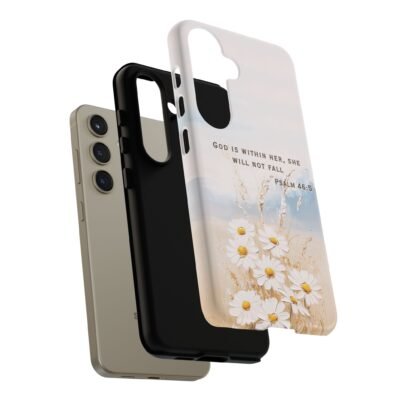 Christian Bible Verse Phone Case Psalm 46 5 Psalm 23 Phone Case Faith Phone Casing iPhone Samsung Galaxy Google Pixel Phone Case iPhone 16