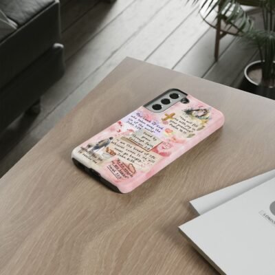 Christian Bible Verse Phone Case Christian Collage Phone Case Faith Phone Casing iPhone Samsung Galaxy Google Pixel iPhone 16 Phone Cover