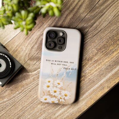 Christian Bible Verse Phone Case Psalm 46 5 Psalm 23 Phone Case Faith Phone Casing iPhone Samsung Galaxy Google Pixel Phone Case iPhone 16