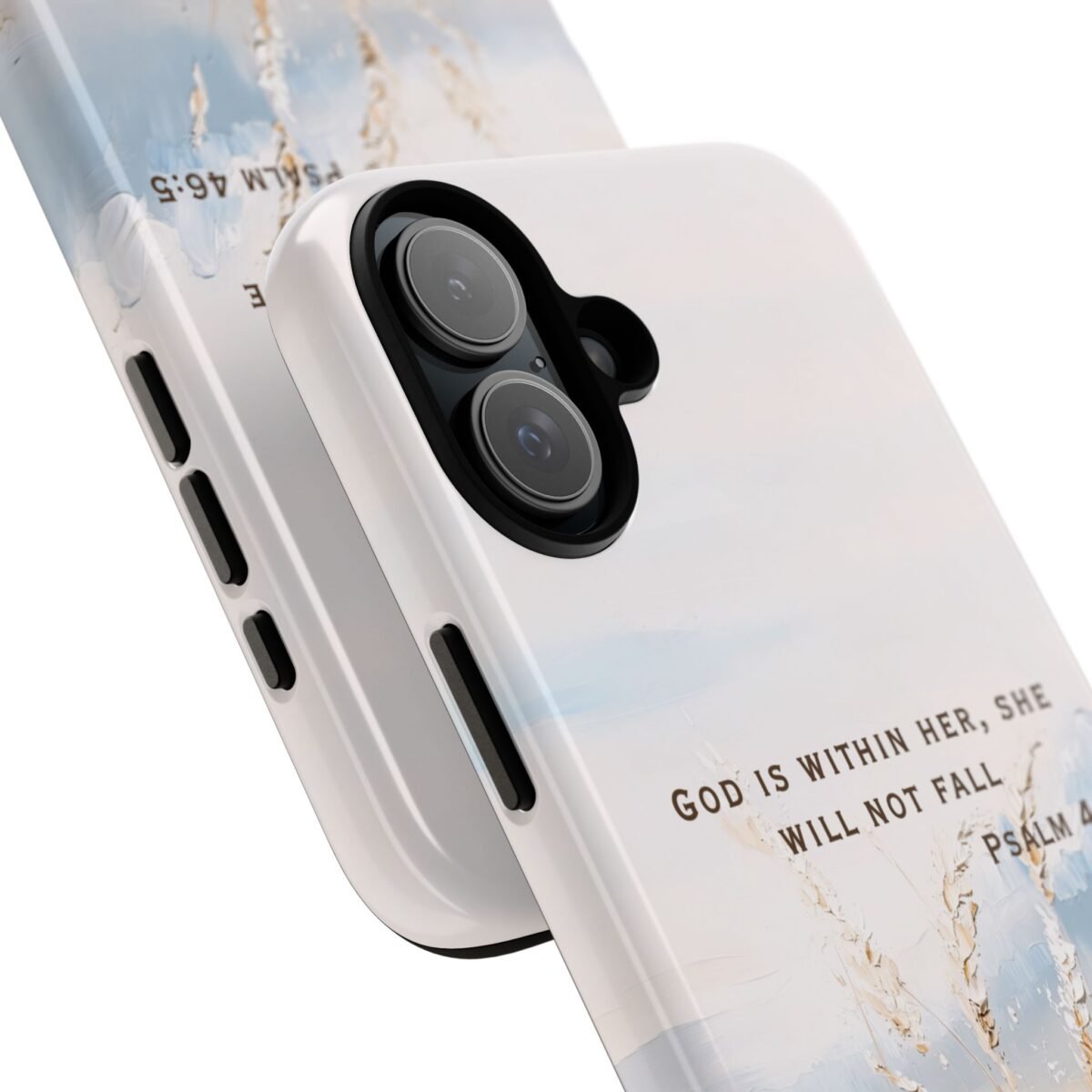 Christian Bible Verse Phone Case Psalm 46 5 Psalm 23 Phone Case Faith Phone Casing iPhone Samsung Galaxy Google Pixel Phone Case iPhone 16