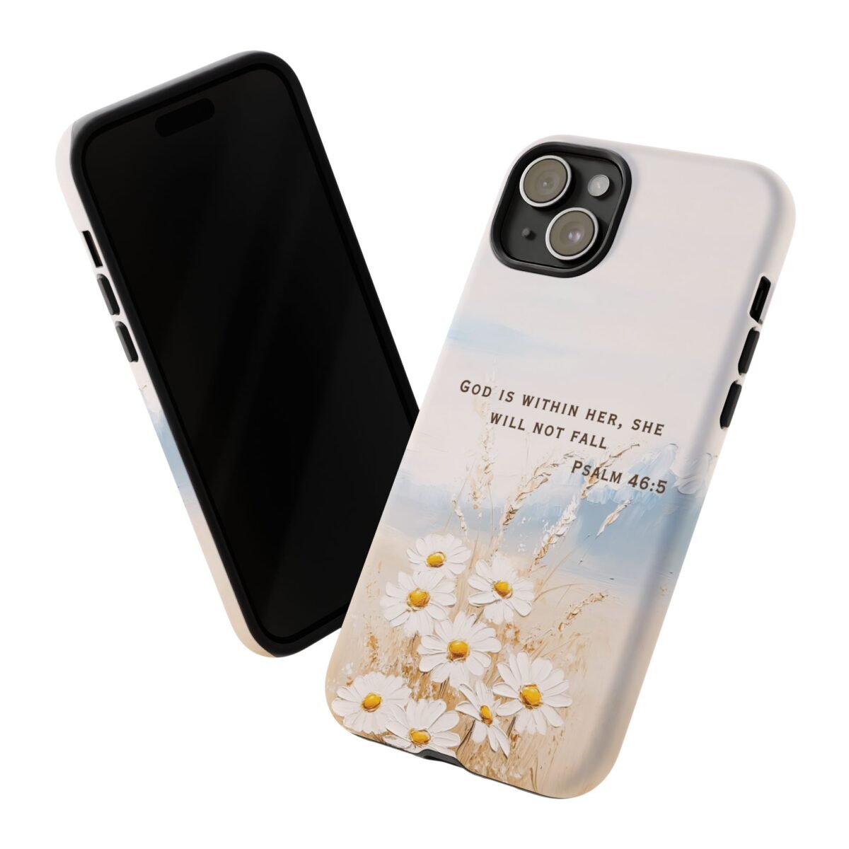 Christian Bible Verse Phone Case Psalm 46 5 Psalm 23 Phone Case Faith Phone Casing iPhone Samsung Galaxy Google Pixel Phone Case iPhone 16