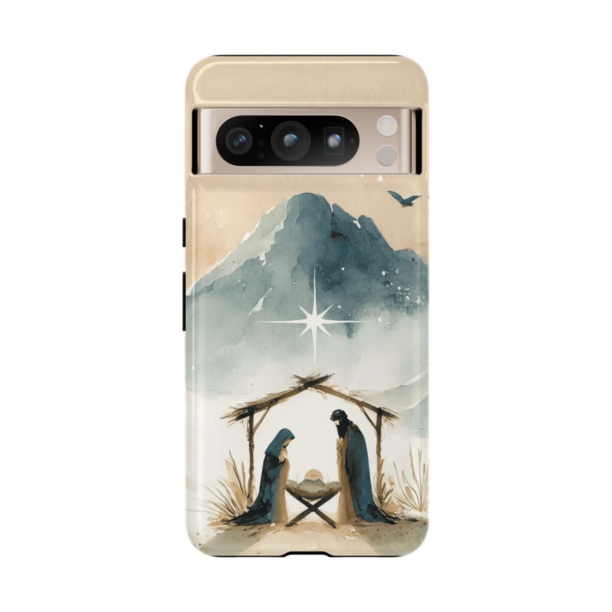 Nativity Phone Case Christian Phone Case Christmas Phone Casing iPhone Samsung Galaxy Google Pixel Phone Cover Faith Jesus Mary and Joseph