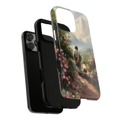 Christian Phone Case Jesus Leaves the 99 Jesus and the Sheep Phone Case Faith Phone Casing iPhone Samsung Galaxy Google Pixel iPhone 16 Case