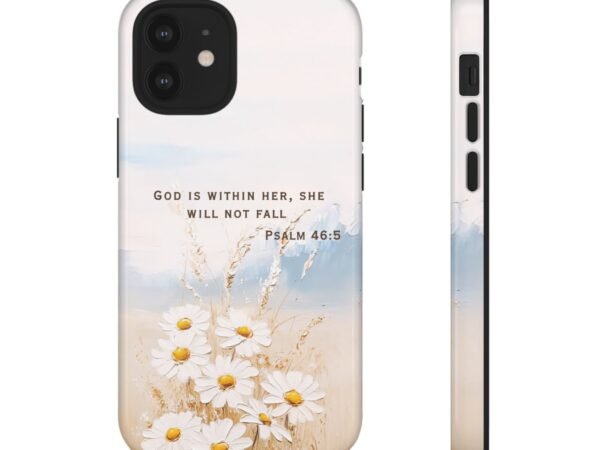 Christian Bible Verse Phone Case Psalm 46 5 Psalm 23 Phone Case Faith Phone Casing iPhone Samsung Galaxy Google Pixel Phone Case iPhone 16