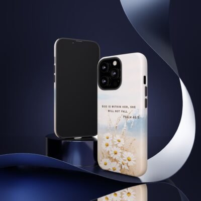 Christian Bible Verse Phone Case Psalm 46 5 Psalm 23 Phone Case Faith Phone Casing iPhone Samsung Galaxy Google Pixel Phone Case iPhone 16