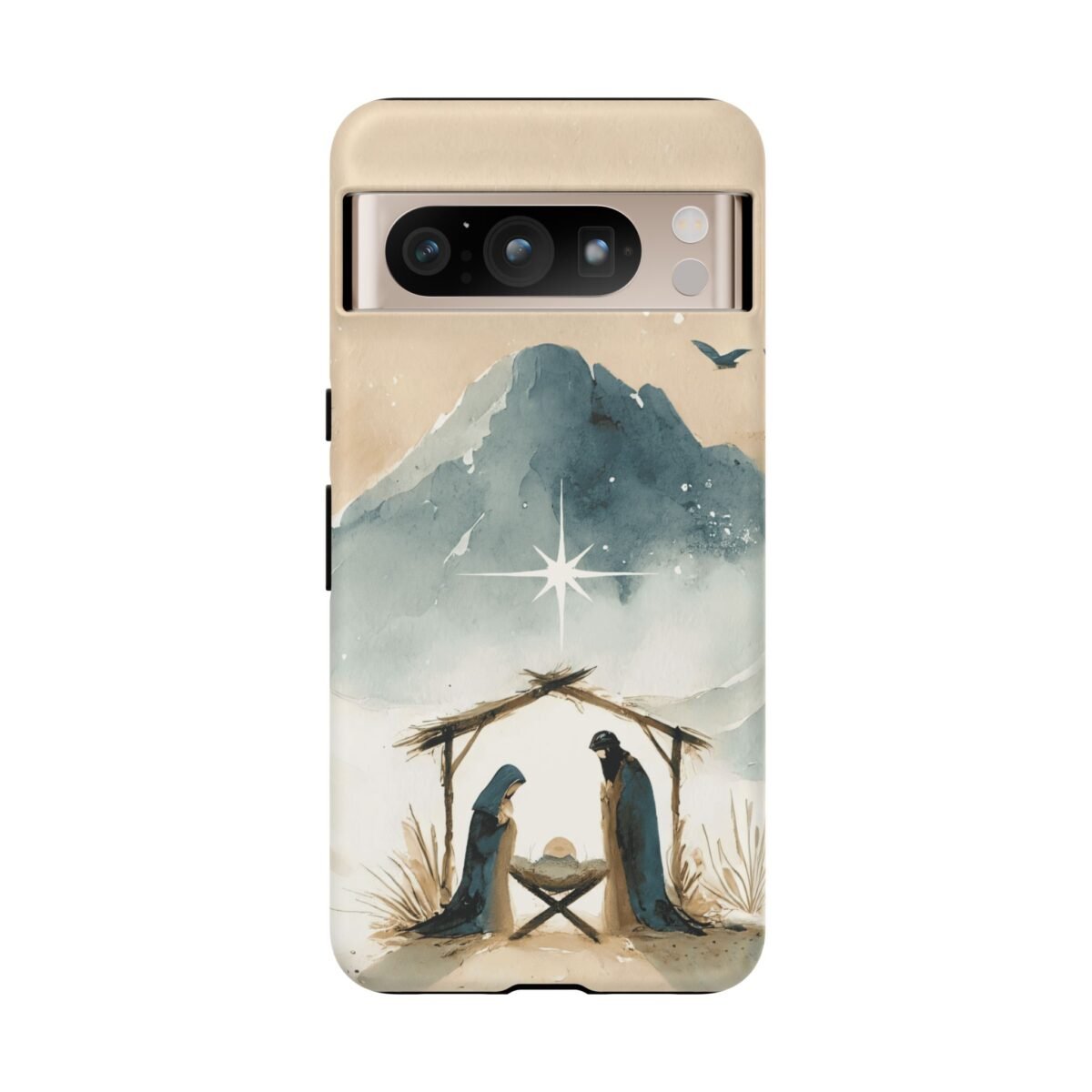 Nativity Phone Case Christian Phone Case Christmas Phone Casing iPhone Samsung Galaxy Google Pixel Phone Cover Faith Jesus Mary and Joseph
