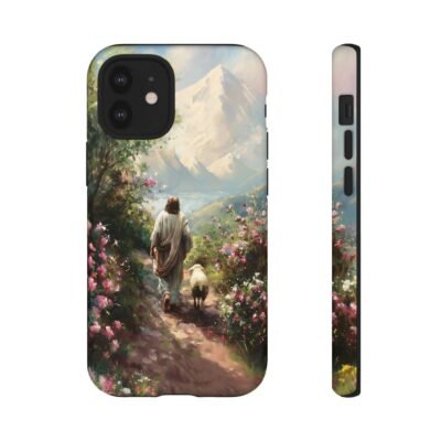 Christian Phone Case Jesus Leaves the 99 Jesus and the Sheep Phone Case Faith Phone Casing iPhone Samsung Galaxy Google Pixel iPhone 16 Case