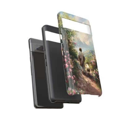 Christian Phone Case Jesus Leaves the 99 Jesus and the Sheep Phone Case Faith Phone Casing iPhone Samsung Galaxy Google Pixel iPhone 16 Case