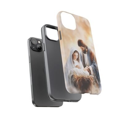 Nativity Phone Case Christian Phone Case Christmas Phone Casing iPhone Samsung Galaxy Google Pixel Phone Cover Faith Jesus Mary and Joseph
