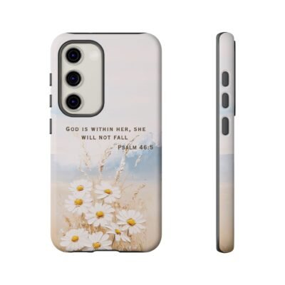 Christian Bible Verse Phone Case Psalm 46 5 Psalm 23 Phone Case Faith Phone Casing iPhone Samsung Galaxy Google Pixel Phone Case iPhone 16
