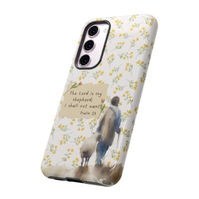 Christian Verse Phone Case The Lord is my Shepherd Psalm 23 Phone Case iPhone 16 15 14 13 12 Pro Max Samsung S24 S23 S22 S21 Plus Ultra