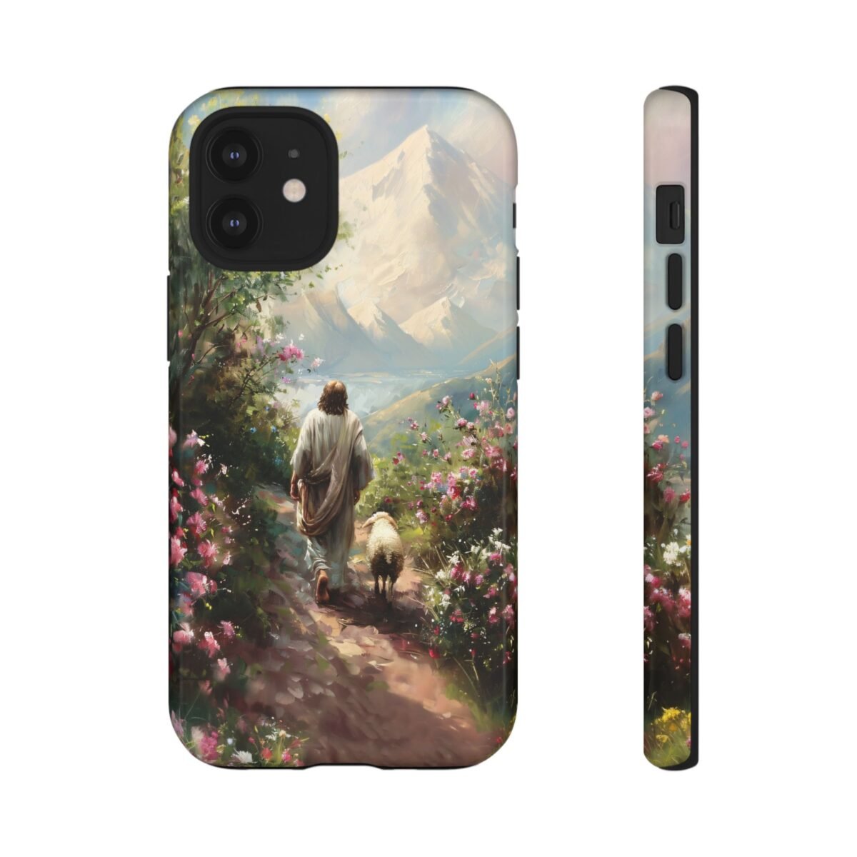 Christian Phone Case Jesus Leaves the 99 Jesus and the Sheep Phone Case Faith Phone Casing iPhone Samsung Galaxy Google Pixel iPhone 16 Case