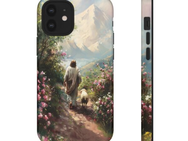 Christian Phone Case Jesus Leaves the 99 Jesus and the Sheep Phone Case Faith Phone Casing iPhone Samsung Galaxy Google Pixel iPhone 16 Case