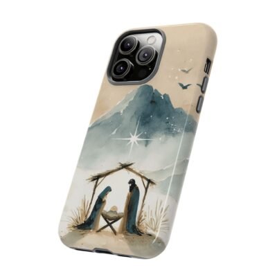 Nativity Phone Case Christian Phone Case Christmas Phone Casing iPhone Samsung Galaxy Google Pixel Phone Cover Faith Jesus Mary and Joseph