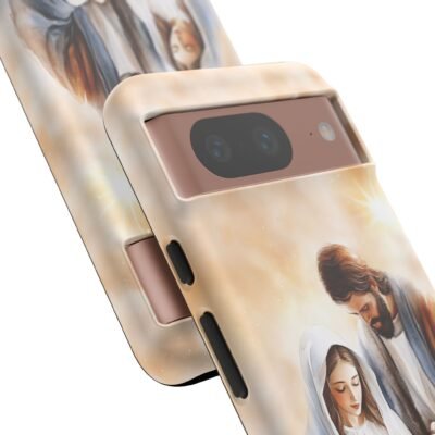 Nativity Phone Case Christian Phone Case Christmas Phone Casing iPhone Samsung Galaxy Google Pixel Phone Cover Faith Jesus Mary and Joseph