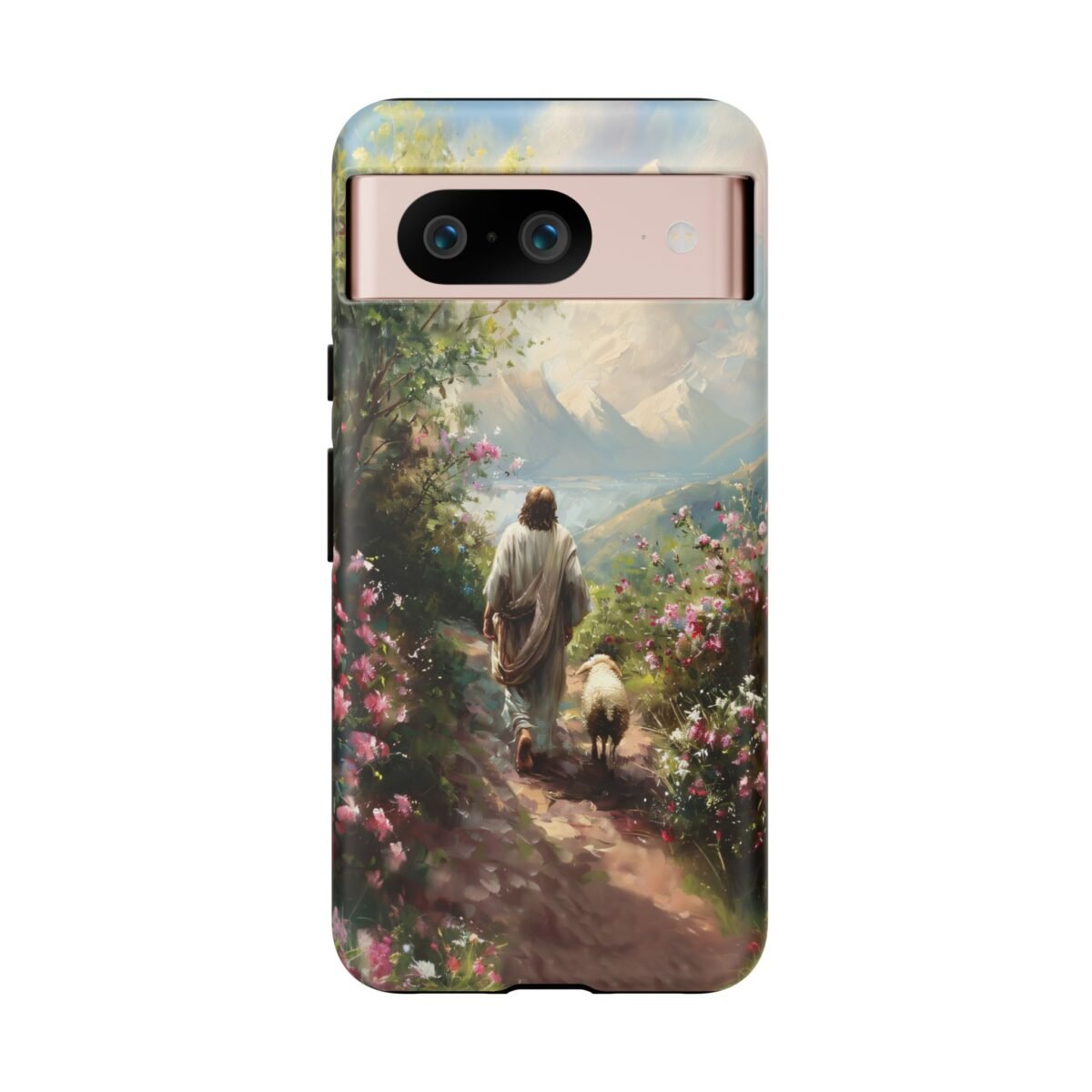 Christian Phone Case Jesus Leaves the 99 Jesus and the Sheep Phone Case Faith Phone Casing iPhone Samsung Galaxy Google Pixel iPhone 16 Case