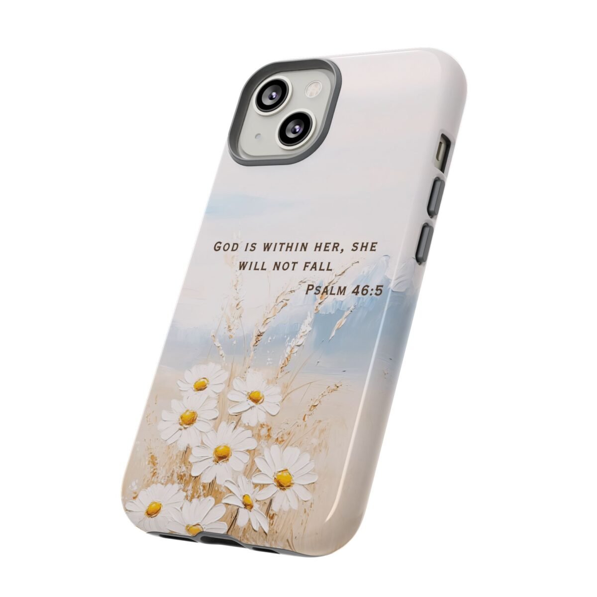 Christian Bible Verse Phone Case Psalm 46 5 Psalm 23 Phone Case Faith Phone Casing iPhone Samsung Galaxy Google Pixel Phone Case iPhone 16