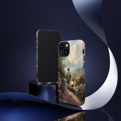 Christian Phone Case Jesus Leaves the 99 Jesus and the Sheep Phone Case Faith Phone Casing iPhone Samsung Galaxy Google Pixel iPhone 16 Case