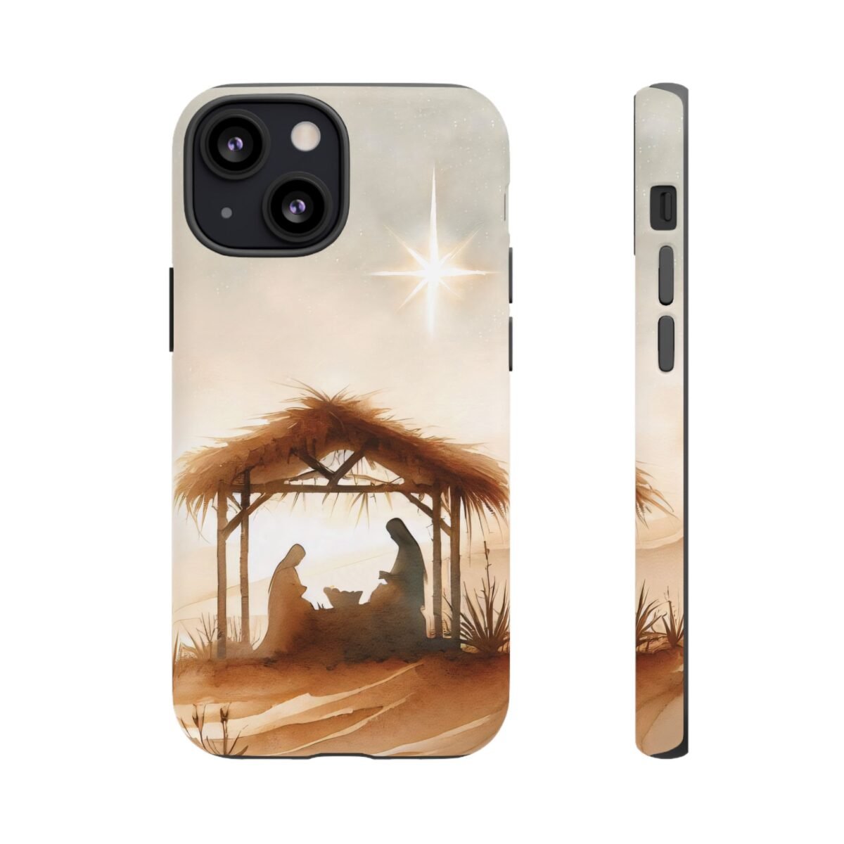 Nativity Phone Case Christian Phone Case Christmas Phone Casing iPhone Samsung Galaxy Google Pixel Phone Cover Faith Jesus Mary and Joseph
