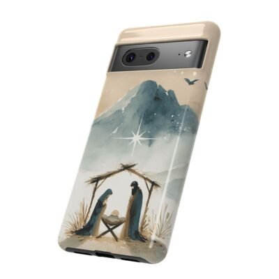 Nativity Phone Case Christian Phone Case Christmas Phone Casing iPhone Samsung Galaxy Google Pixel Phone Cover Faith Jesus Mary and Joseph