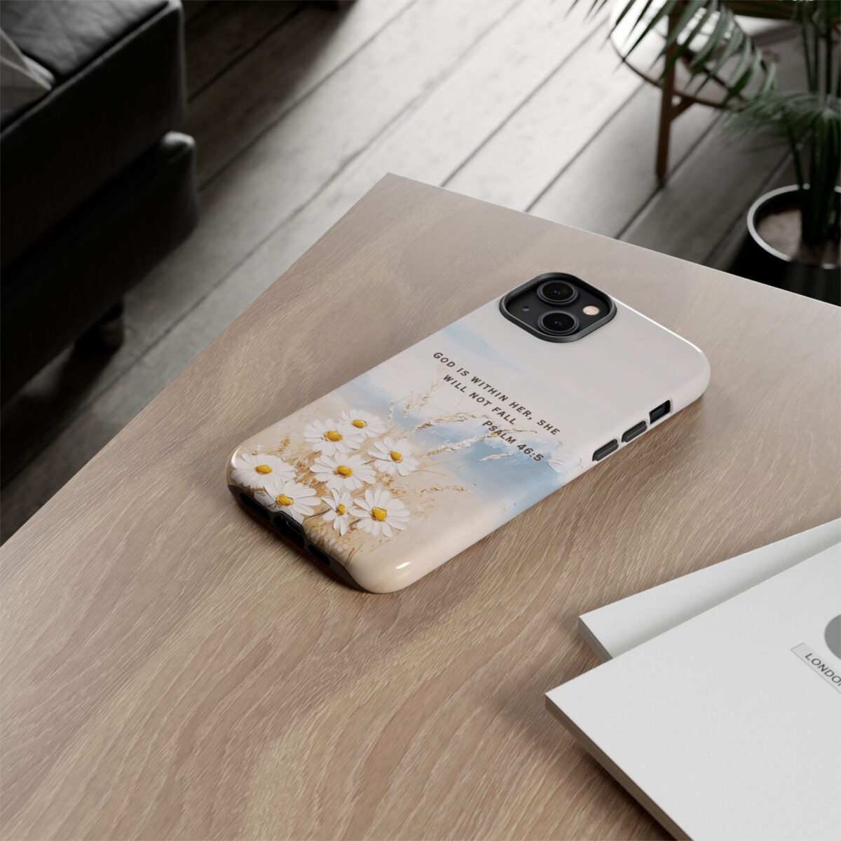 Christian Bible Verse Phone Case Psalm 46 5 Psalm 23 Phone Case Faith Phone Casing iPhone Samsung Galaxy Google Pixel Phone Case iPhone 16