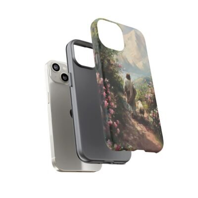 Christian Phone Case Jesus Leaves the 99 Jesus and the Sheep Phone Case Faith Phone Casing iPhone Samsung Galaxy Google Pixel iPhone 16 Case